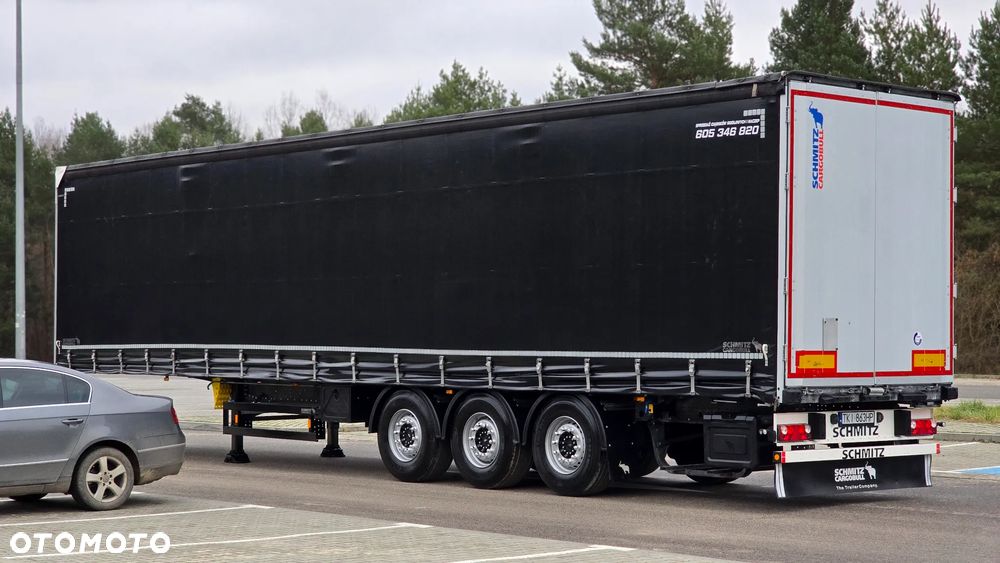 Schmitz Cargobull SCHMITZ CARGOBULL❗️❗️ MODEL 2019 / FIRANKA STANDARD / OŚ PODNOSZONA / OSIE SCHMITZ / CERTYFIKAT XL CODE / HAMULCE TARCZOWE / MULTILOCK / OPONY 90% / JAK NOWA ❗️❗️ - 23