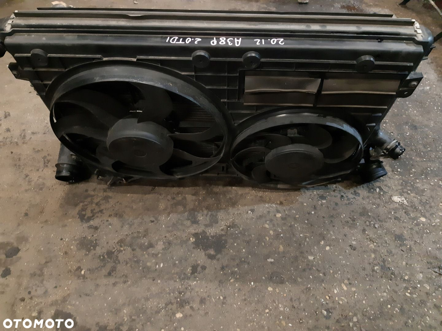 AUDI A3 8P 2.0 TDI CHŁODNICE WODY WENTYLATOR KOMPLET - 6