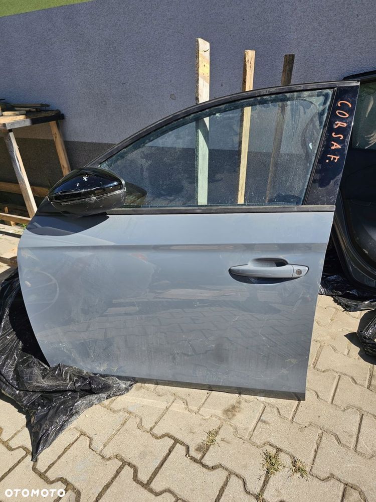 drzwi lewe przednie lewy przód opel corsa f - 1