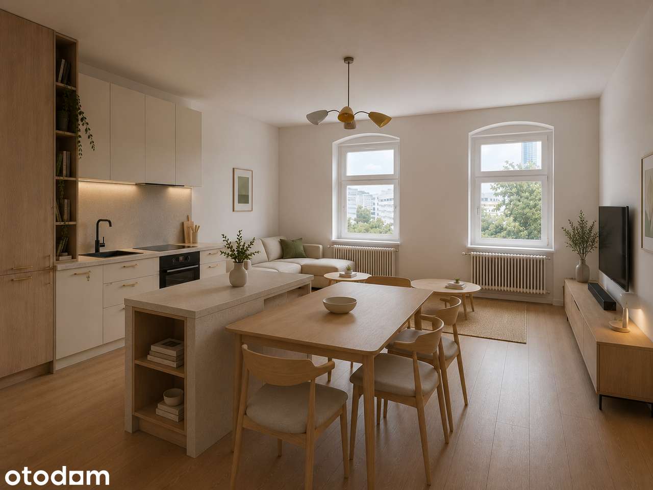 Słoneczne 2/3 pok. pod klucz | 44m2 | 8,8k/m2 | ul. Pszenna, Centrum