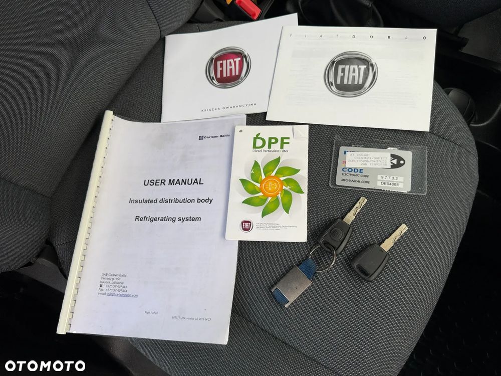 Fiat Doblo Lodownia Mroźnia komorowa -40* / 4 komory / Carlsen Baltic / Stan jak nowy / Niski przebieg / Salon PL / FV23% - 33