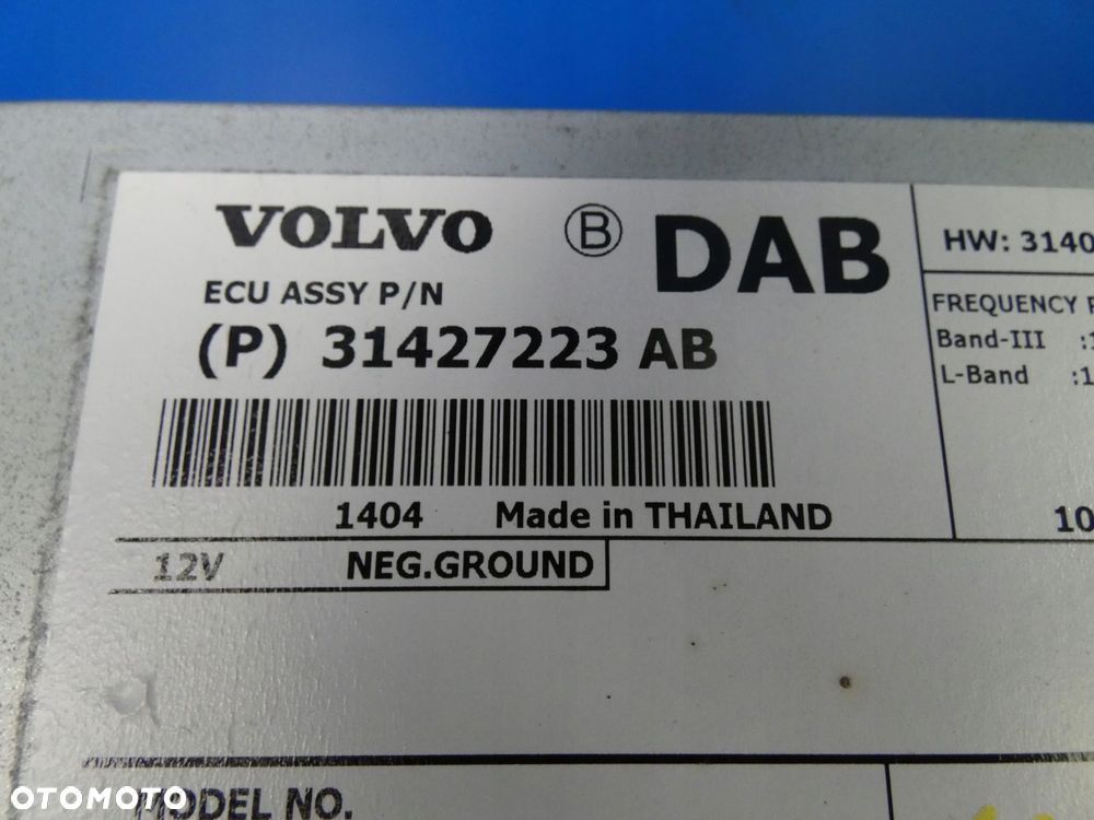VOLVO S60 II V60 MODUŁ DAB TUNER RADIA - 2