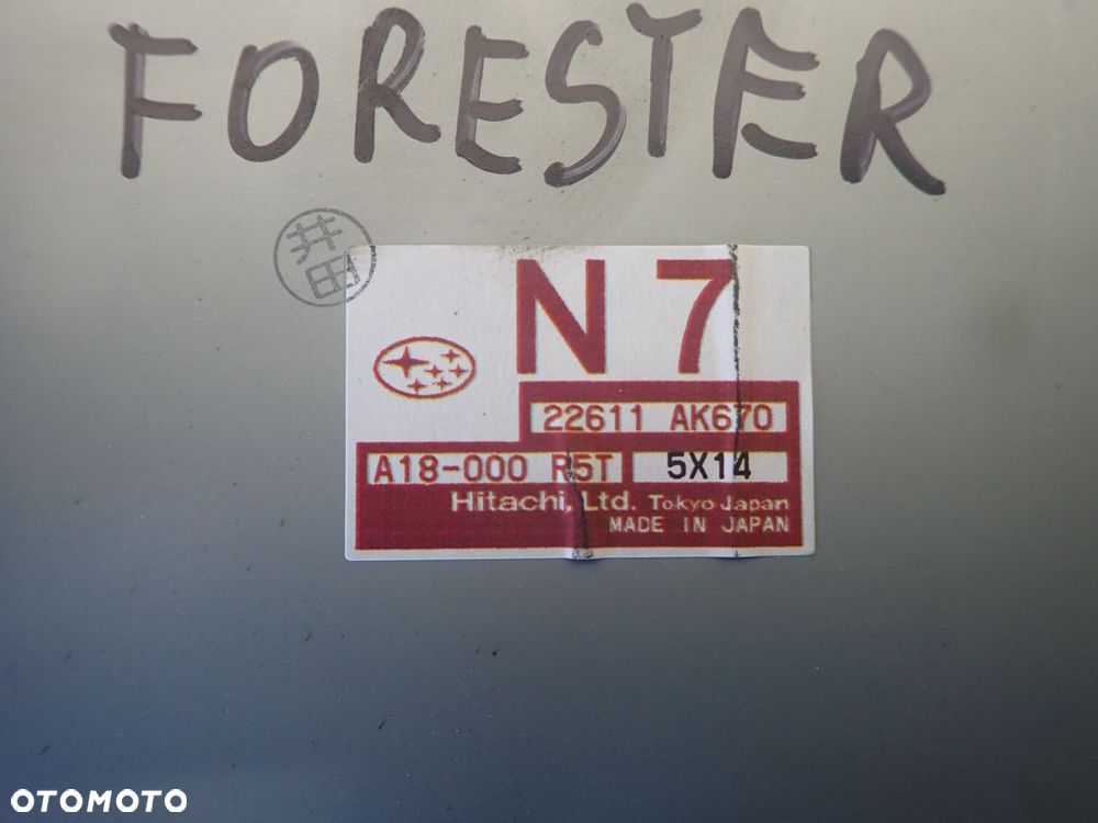 KOMPUTER SILNIKA SUBARU FORESTER SG - 3