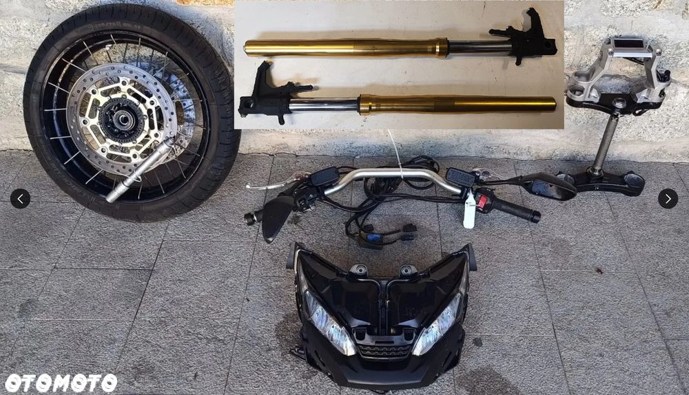 HONDA X-ADV ADV X 750 REFLEKTOR LAMPA LAGI ZAWIESZENIE PÓŁKA KIEROWNICA PRZEŁĄCZNIK FELGA KOŁO TARCZE - 1