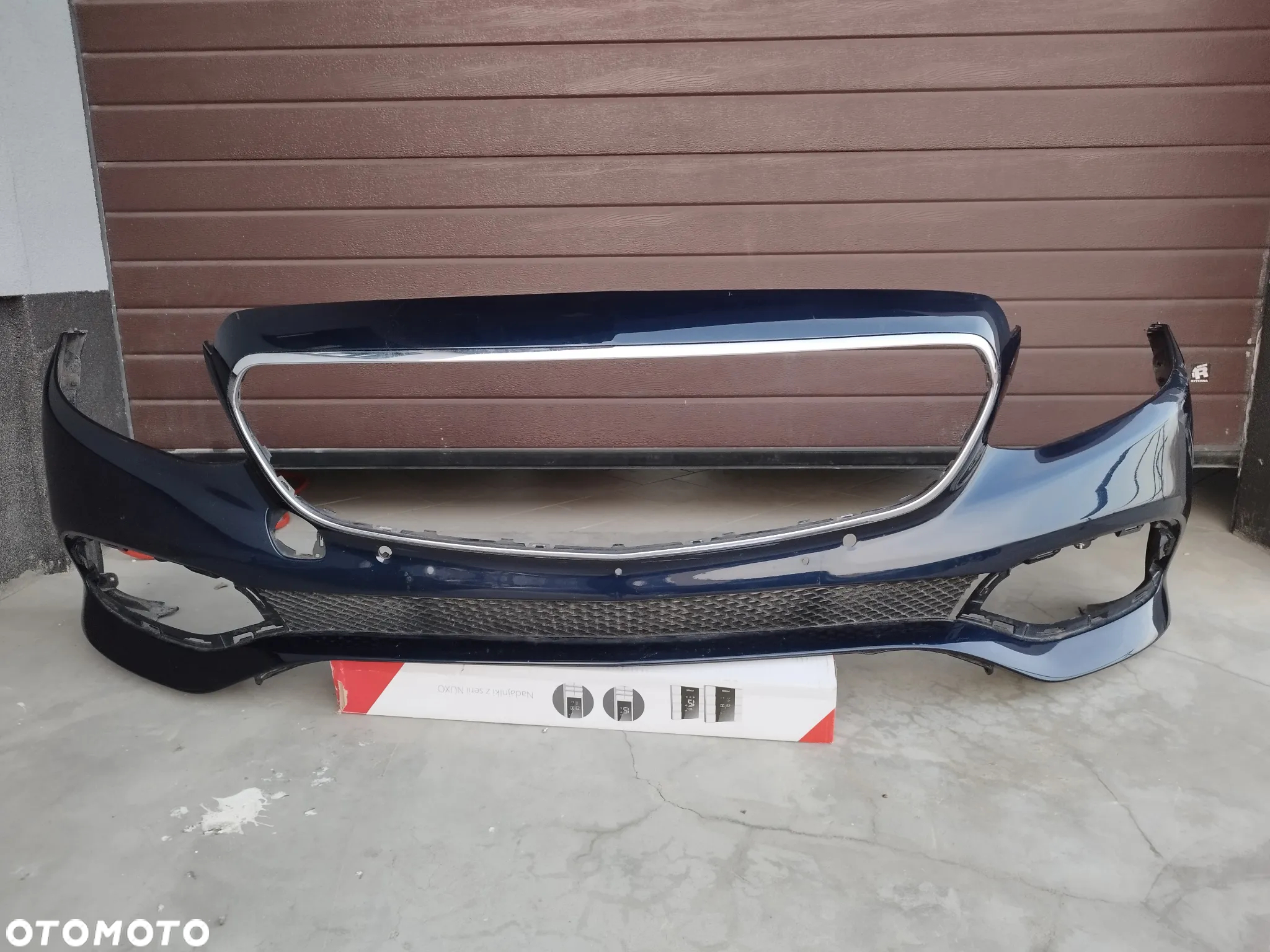 Mercedes W213 E- KLASA zderzak przód przedni osłona ramka A2138850338649999 - 7