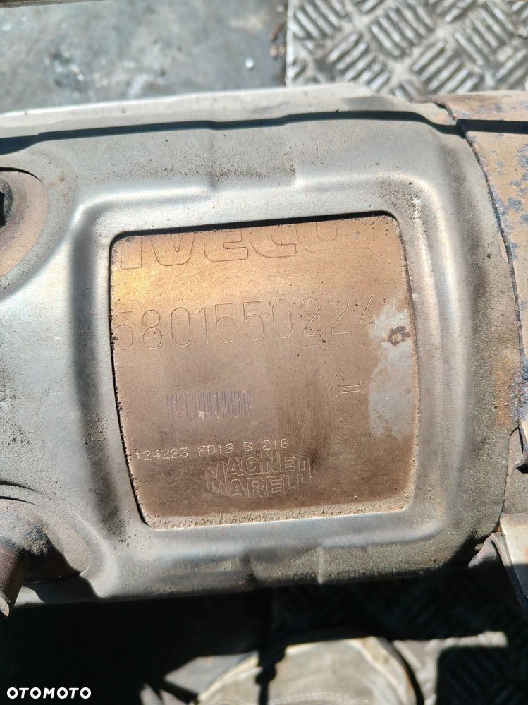 Dpf kompletny wydech 5801550224 Iveco Daily - 2