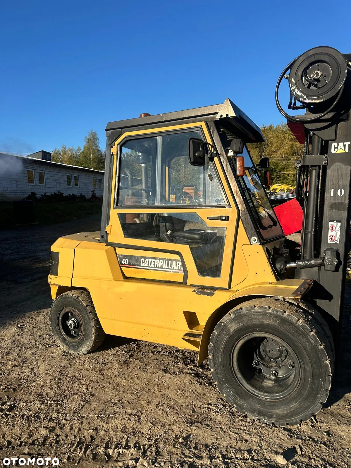 Caterpillar Wózek Widłowy Widlak CAT CATERPILLAR DPL40 DPL 40 DIESEL Triplex - 4