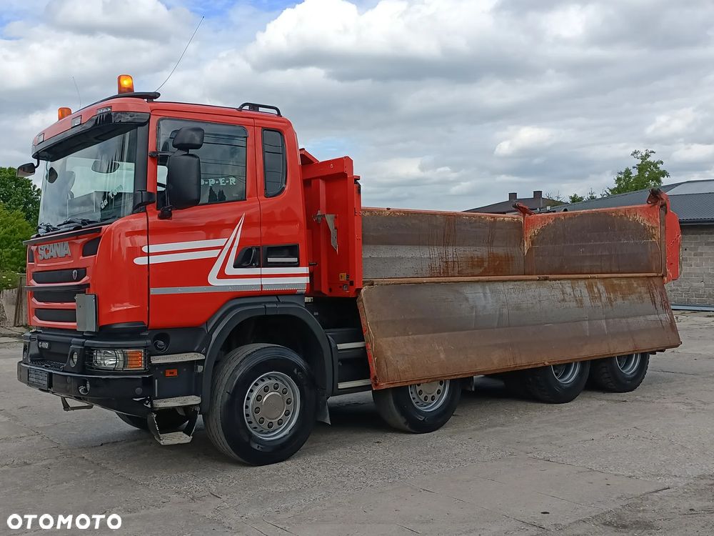 Scania G410 8x4 Meiller Kipper + Bordmatik/ Klima - 2