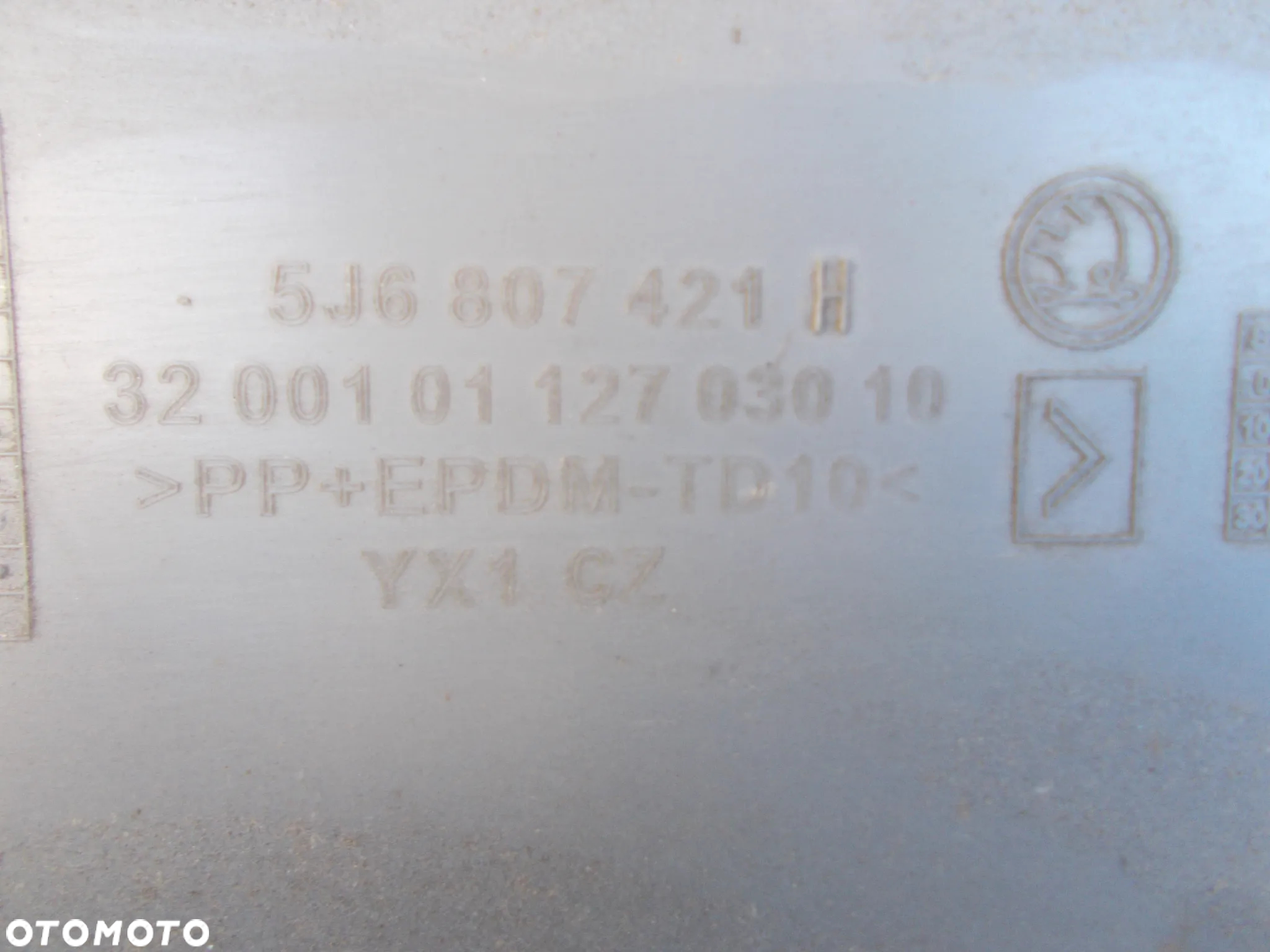 SKODA FABIA II MONTE CARLO HB ZDERZAK TYŁ TYL TYLNY - 5
