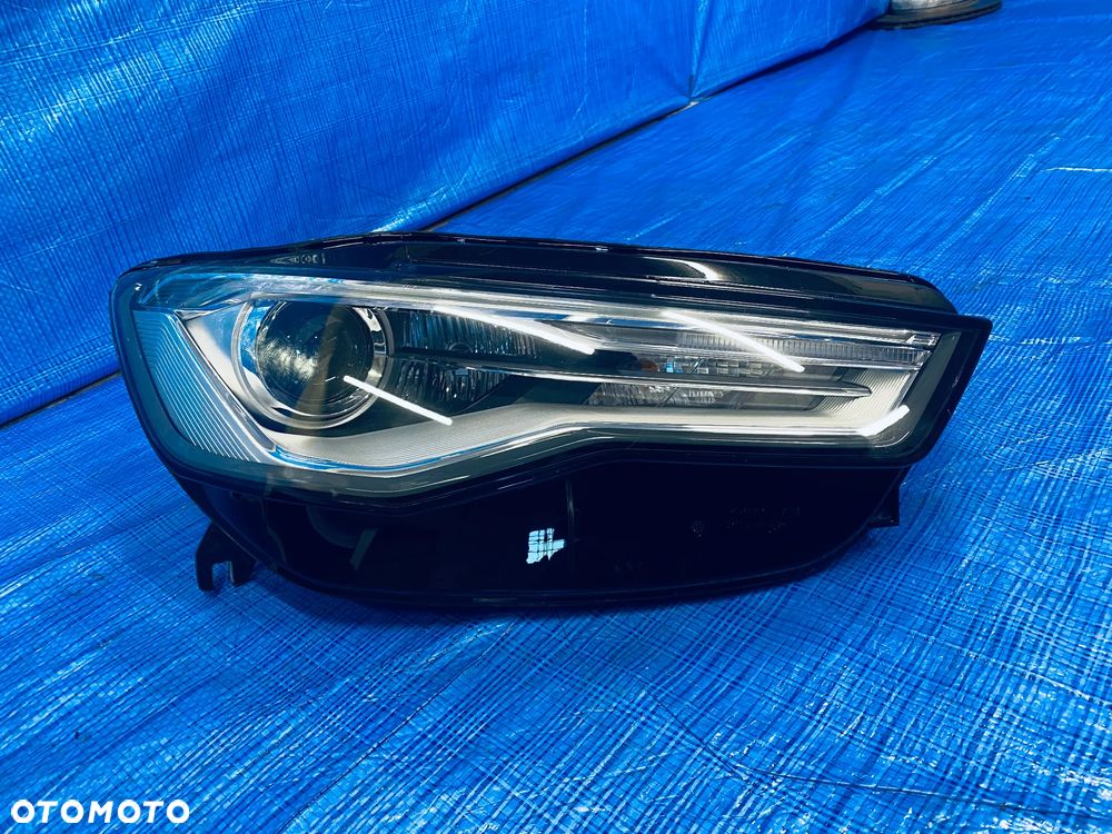 AUDI A6 C7 LIFT LAMPA PRAWA PRAWY PRZÓD PRZEDNIA XENON KSENON LED HELLA 4G0941044F EUROPA ORYGINAŁ - 9