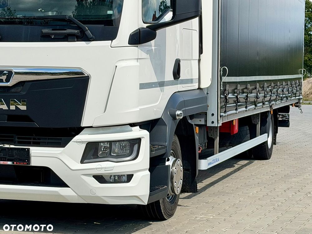 MAN TGL 12.250 / FIRANKA / 18 EUROPALET / AUTOMAT / SYPIALKA / DWA ŁÓŻKA / 2021 ROK / SPROWADZONY - 15