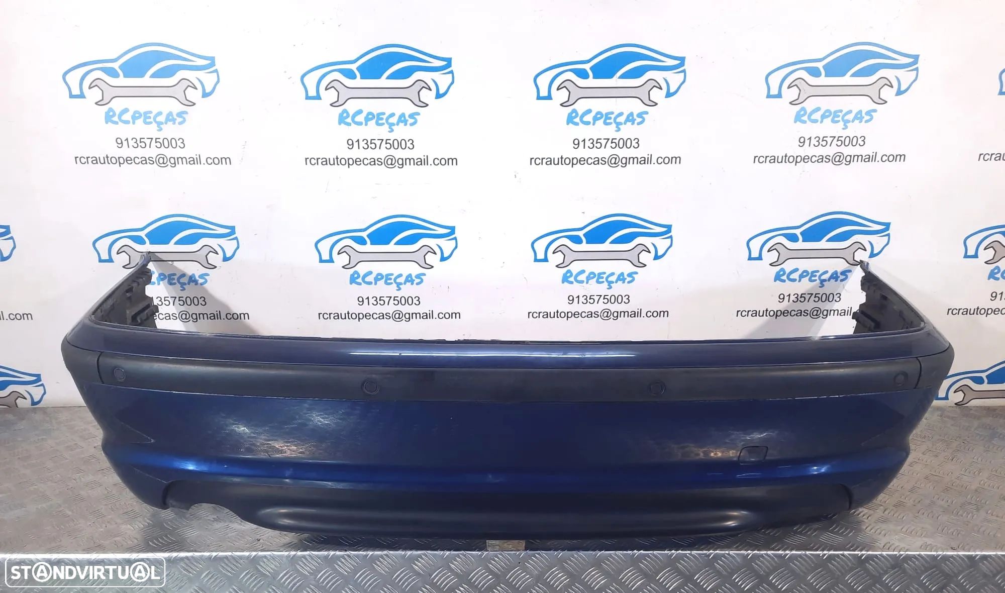 .PARACHOQUES TRASEIRO TRÁS ORIGINAL BMW SERIE 3 E46 PACK M SEDAN CARRO 51127030587 7030587 SENSORES PARA-CHOQUES PARA CHOQUES - 1
