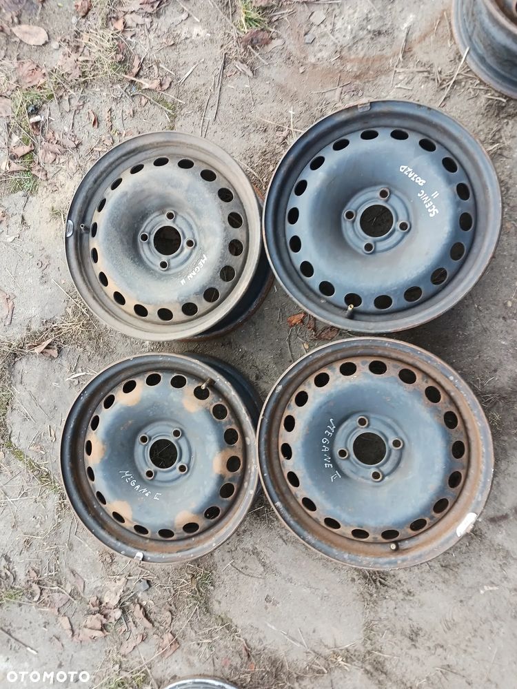 Felgi stalowe Renault Scenic II Megane II 15 5x108 60,1 komplet - 1