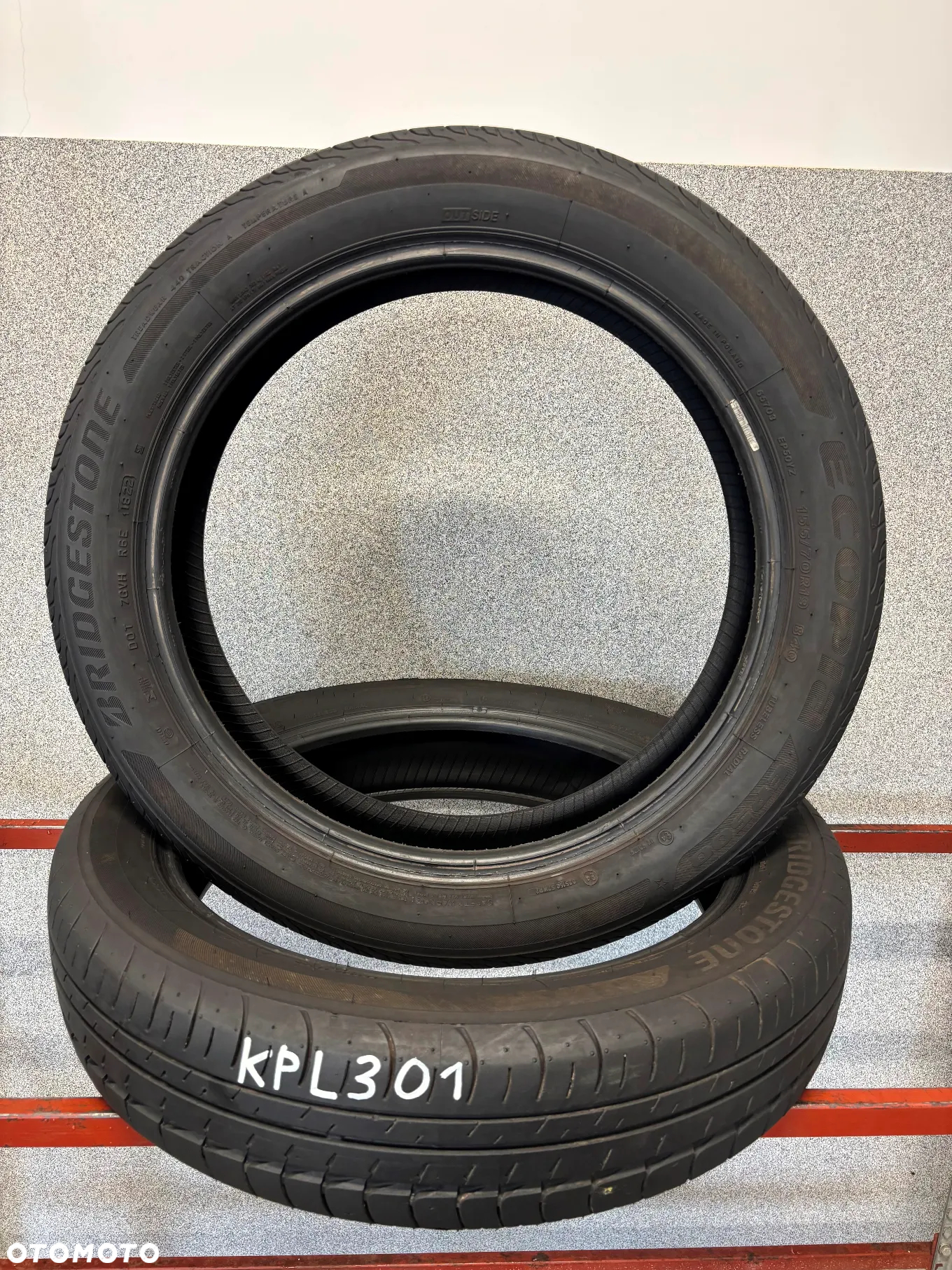 4 OPONY LETNIE BRIDGESTONE 155/70/19 84Q  ECOPIA EP500 - 6