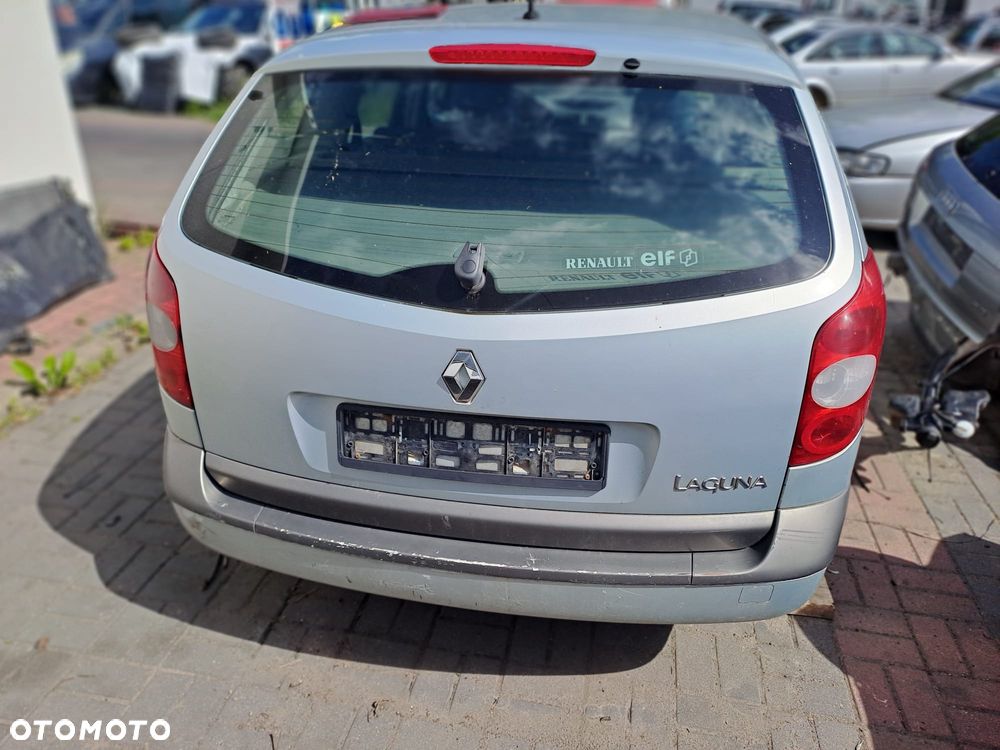 Renault Laguna II Grandtour (01-05r.) 1.9 D 100KM. Silnik F9Q 752 Skrzynia JR5 012 lakier TEB64 – GRAY SIDERAL BC.Cały na części.GWARANCJA !!! Przód Tył Zestaw Komplet Drzwi Klapa Zderzak Błotnik Maska Grill Atrapa Szyba Pas Lampa Lusterko Boczki Fotel Kanapa Kokpit Deska Rozdzielcza Przełącznik Włącznik Sterownik Przewody Wiązka Instalacja Moduł Komputer Czujnik Listwa Pompa Alternator Wtryski Głowica Rozrusznik Kompresor Sprzęgło Dwumas Silnik Skrzynia ABS Klimatyzacji Paliwa Wspomagania Kolektor Turbina Przepustnica Zawór Chłodnica Koło Hak Belka Sanki Zawieszenie Mcpherson Półoś Amortyzator Wydech Tłumik Zacisk Most - 4