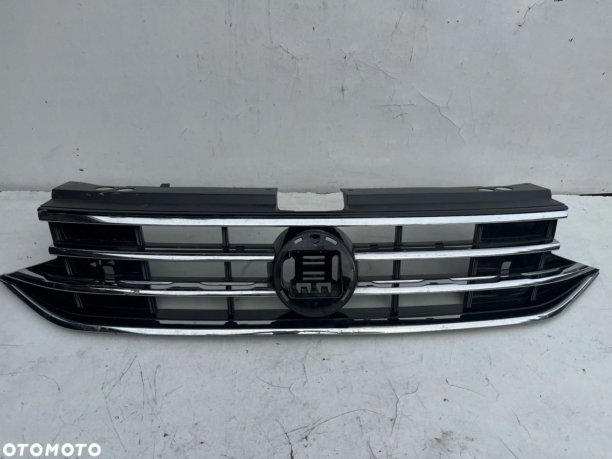 VW TIGUAN II LIFT GRILL ATRAPA ZDERZAKA CHŁODNICY PRZÓD 5NA853659 - 1