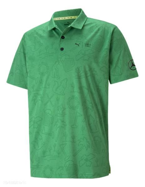 MERCEDES-BENZ PUMA koszula meska koszulka polo t-shirt S - 1