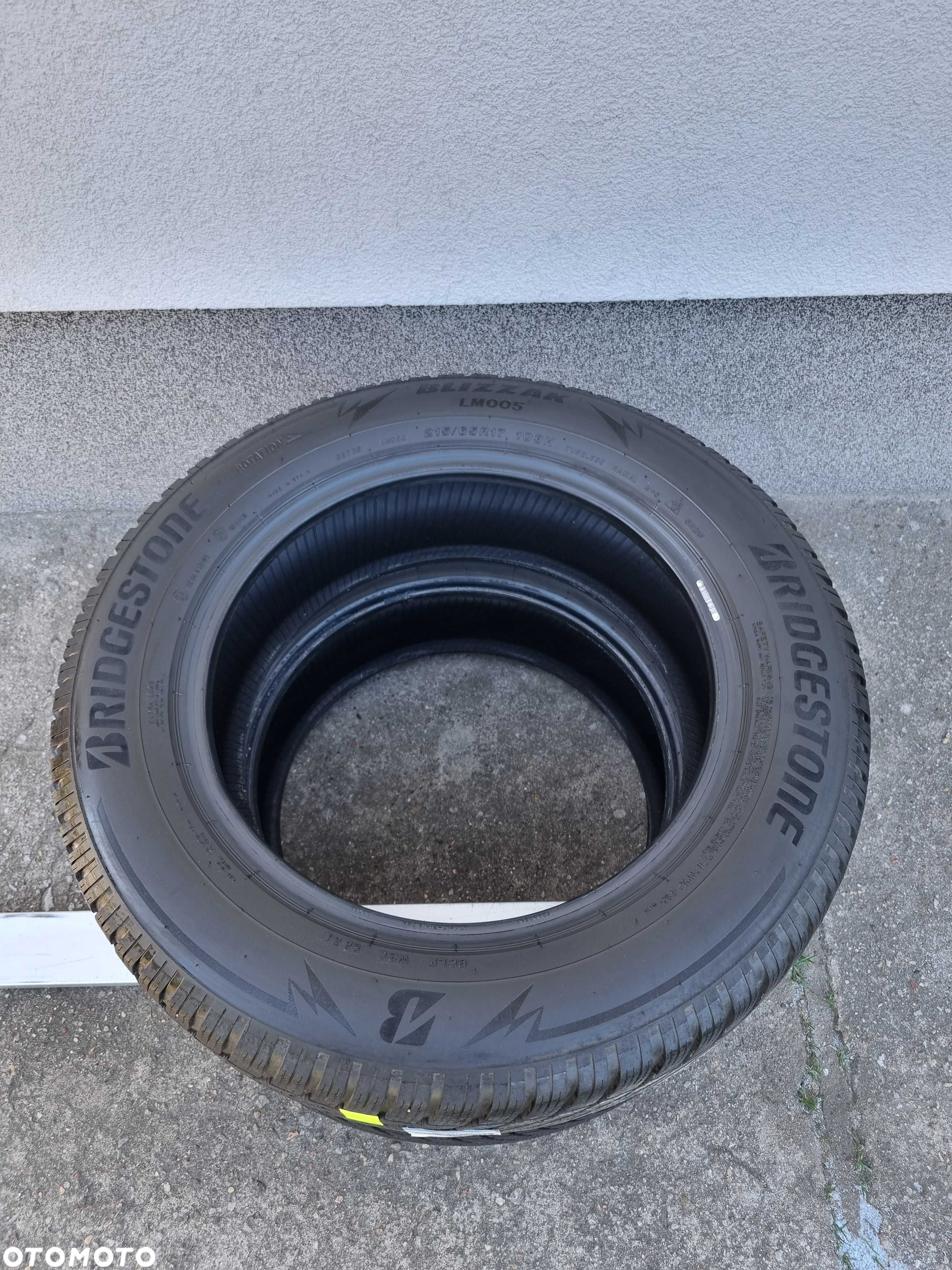 Opony zimowe BRIDGESTONE Blizzak LM005 215/65 R17 103H XL DOT2021 P390 - 3