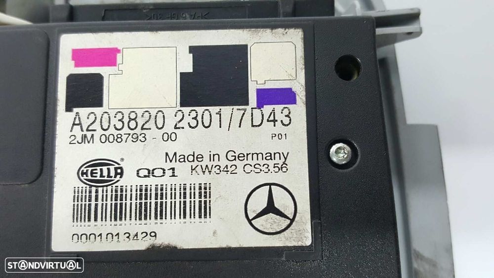 LUZ INTERIOR MERCEDES CLASE C (W203) SPORTCOUPE C 220 CDI (203.706) - 6