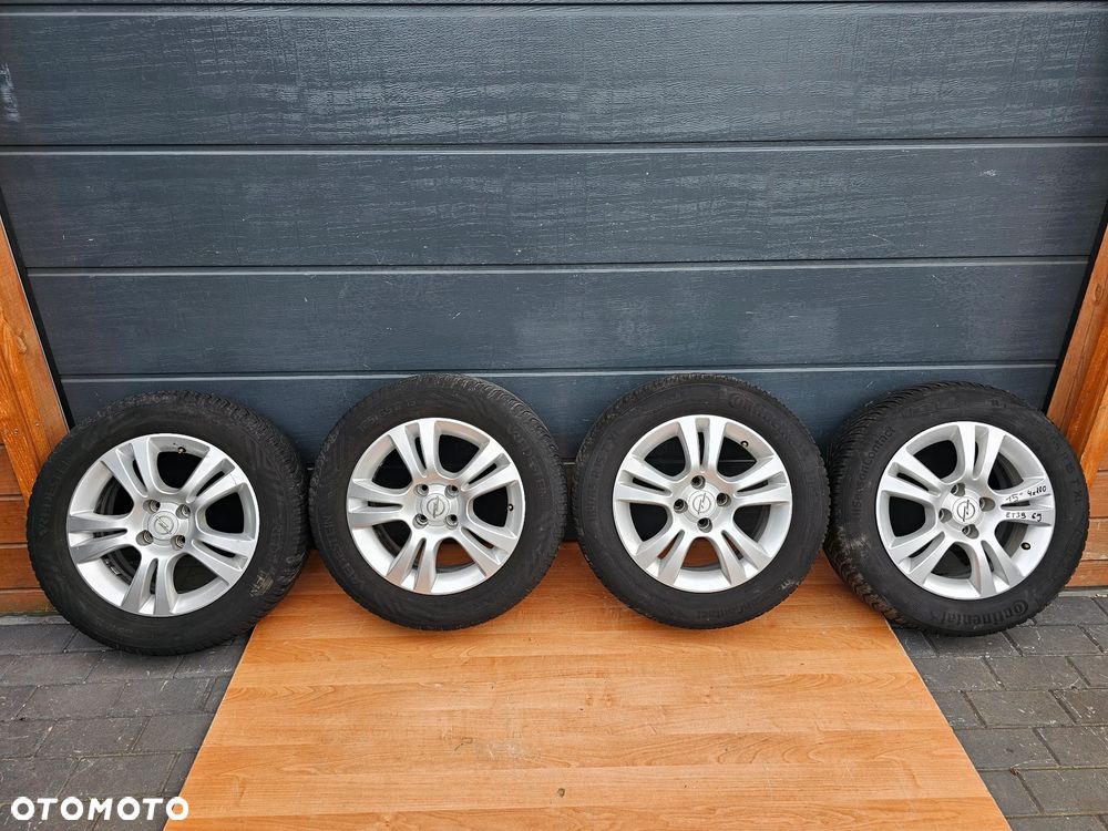 KOŁA FELGI ALUMINIOWE OPONY WIELOSEZONOWE 15 CALI OPEL ASTRA G H MERIVA A CORSA C D 4X100 185/65/15
