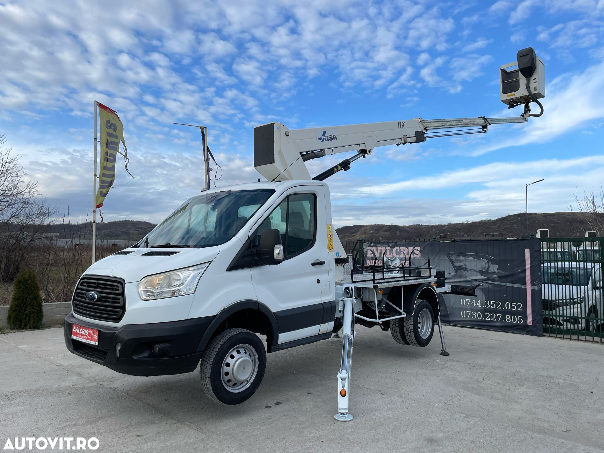 Ford Transit NACELA 18 M AXA DUBLA SPATE - 12