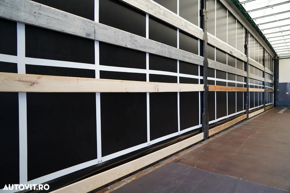 Wielton CORTINĂ WIELTON / MEGA / PLATFORMĂ JOSĂ / AXĂ RIDICATĂ / ACOPERIȘ RIDICAT - 18