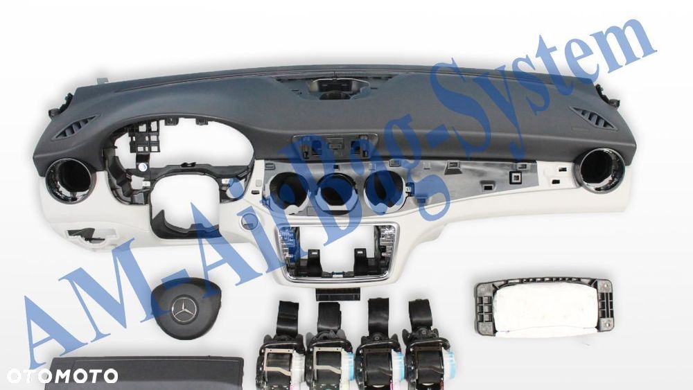 Mercedes GLA X156 Deska Poduszki Pasy Konsola AirBag Regeneracja Naprawa - 1