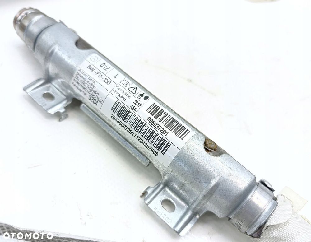 KURTYNA POWIETRZNA LEWA MERCEDES C KLASA W204 C220 CDI 2.2 606037201 - 2