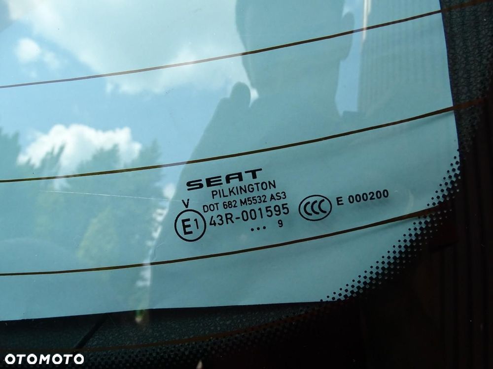 KLAPA TYŁ TYLNA BAGAŻNIKA + SZYBA LW5L SEAT LEON III 5F KOMBI 12-19r - 14