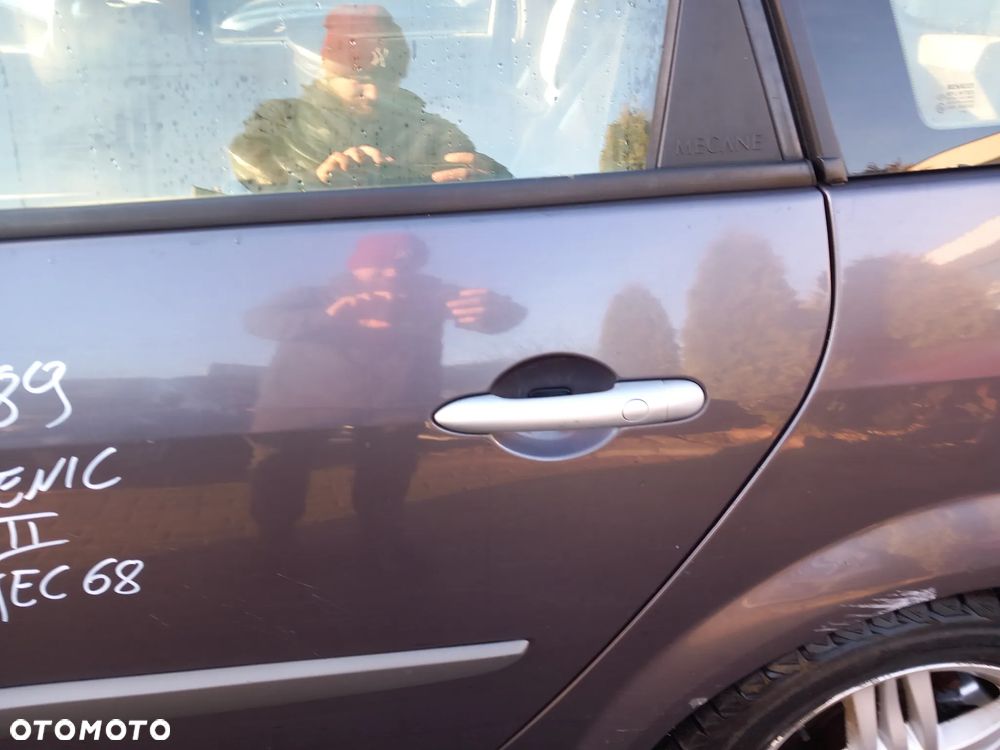 RENAULT SCENIC II DRZWI LEWE TYLNE LEWY TYŁ KOLOR: TEC68 - 3
