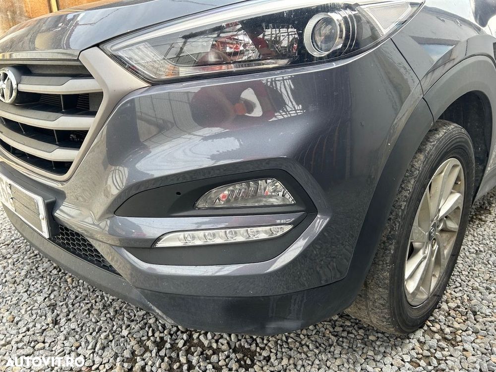 Bara fata Hyundai Tucson III 2015 - 2018 Micron Grey Z3G (1298) model fara spalatoare far - 3