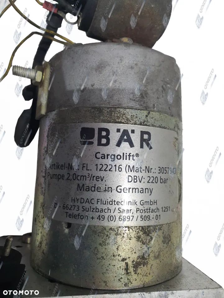 POMPA HYDRAULICZNA AGREGAT SILNIK WINDY BAR 122216 - 4