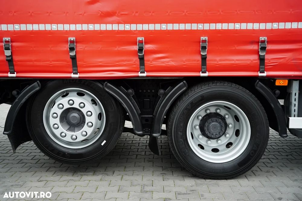 Volvo FH 460 / 7.4 M CORTINĂ / I-SAVE / I-PARK COOL / PUNTE RIDICATĂ / DIRECȚIE / CORTINĂ RANFORSATĂ - 18