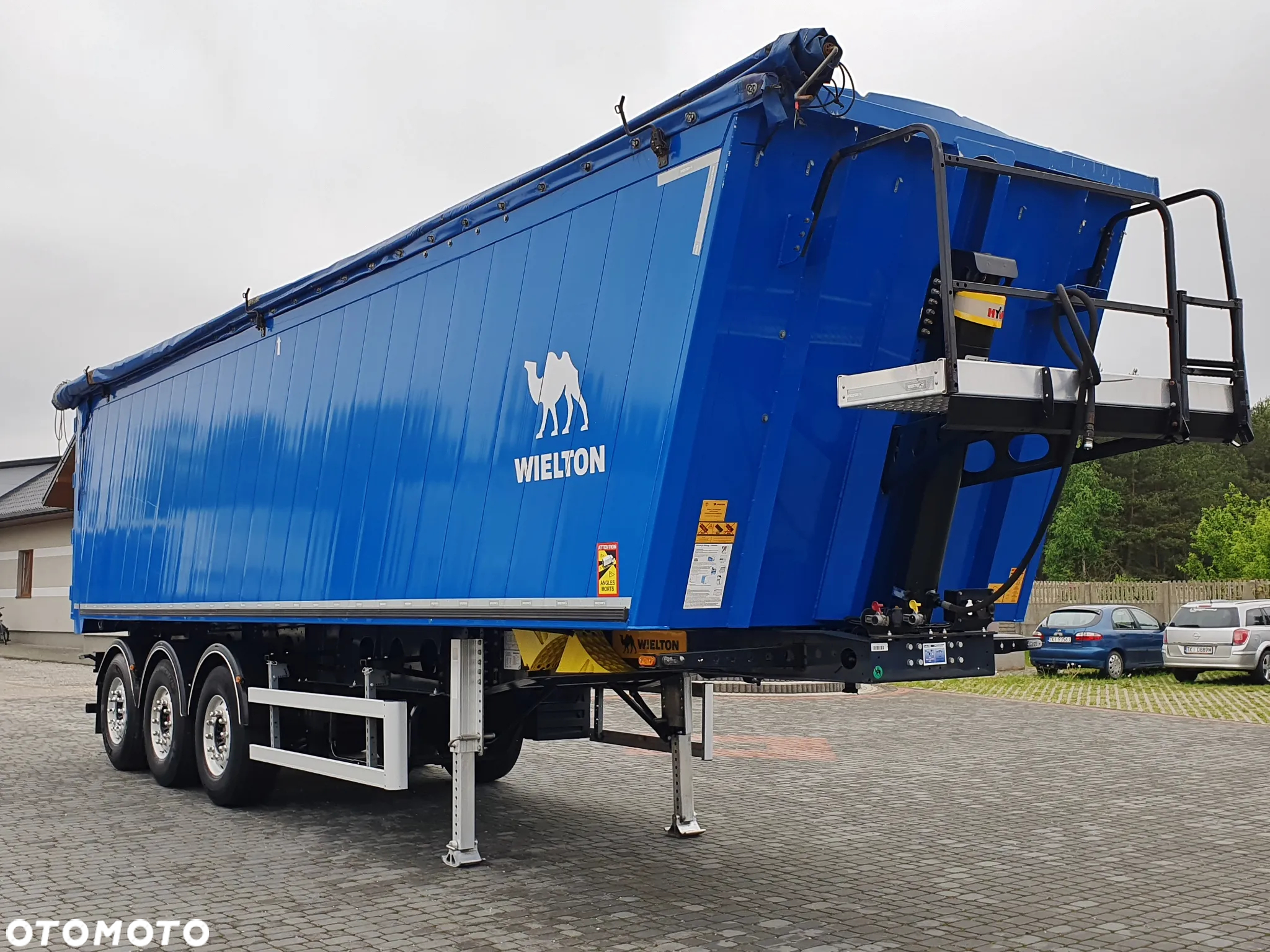 Wielton Wywrotka / 50 m3 / SAF INTRAX / ALUFELGI / - 30