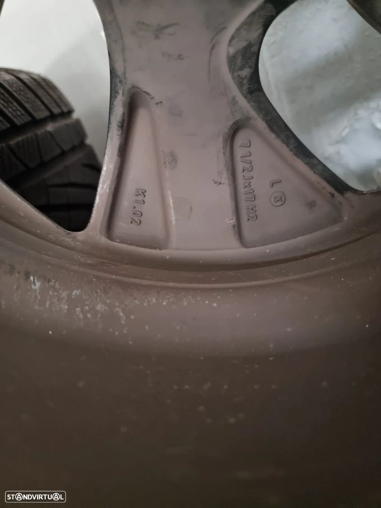 Jogo 4 jantes 17" 7.5Jx17 ET 27 5x112 Originais BMW G30/G31 - 7