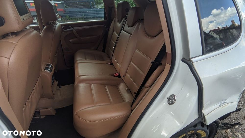 FOTELE SIEDZENIA PORSCHE CAYENNE I 7L BOCZKI DVD KOMPLET LIFT Posiadamy cały środek kompletny - 11