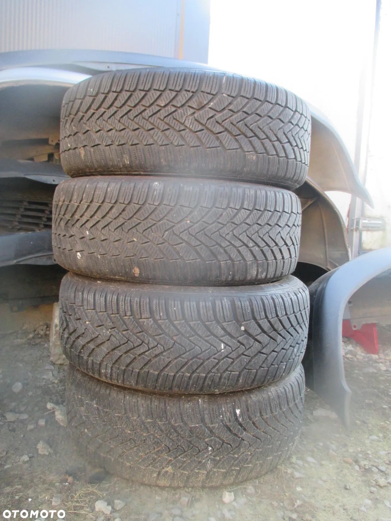 koła opony zimowe 215/55R16 Continental 6,5mm Audi A4 B7 - 1