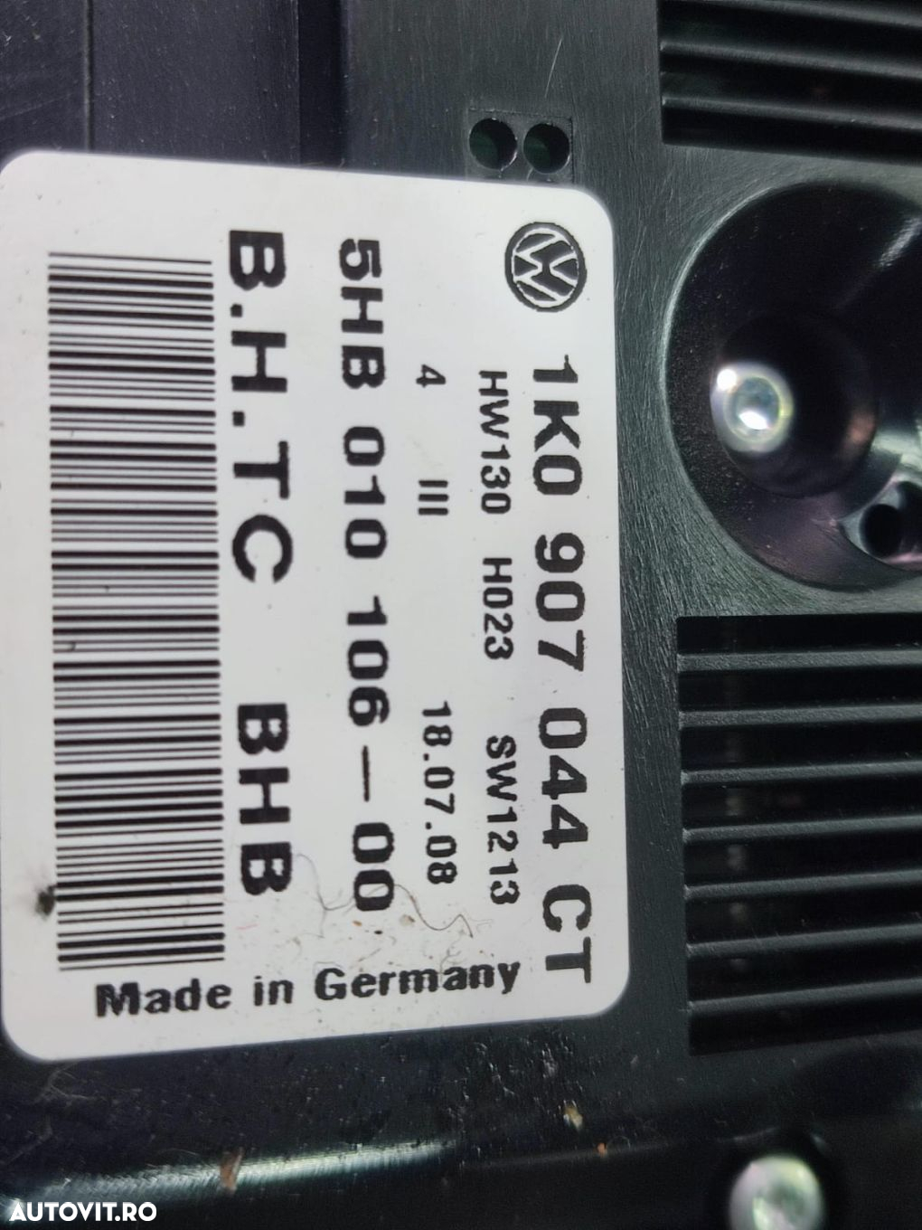 Panou comanda clima ac 1k0907044ct Volkswagen VW Golf 5 [2003 - 2009] - 2