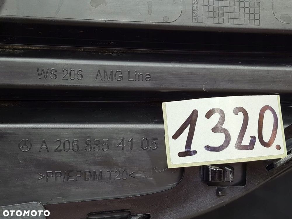 Mercedes C Klasa W206 AMG 2022- Zderzak Przedni Przód pdc - 9