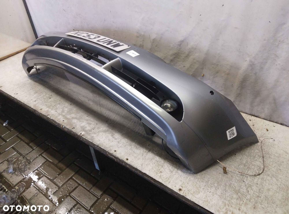 ^ ZDERZAK PRZÓD PRZEDNI BMW E60 E61 SERIA 5 SILBERGRAU SZARY GRAFITOWY SPRYSKIWACZE LAMP XENON PDC CZUJNIKI HALOGENY - 2