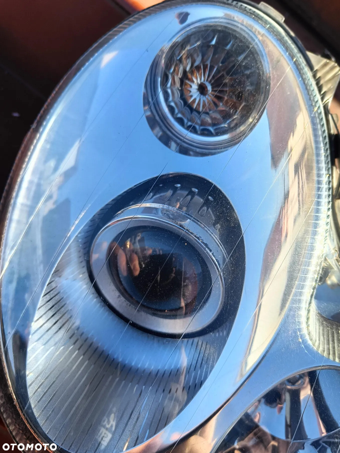MERCEDES W209 CLK LAMPA PRZÓD PRZEDNIA BI XENON NIE SKRĘTNY PRAWA - 4
