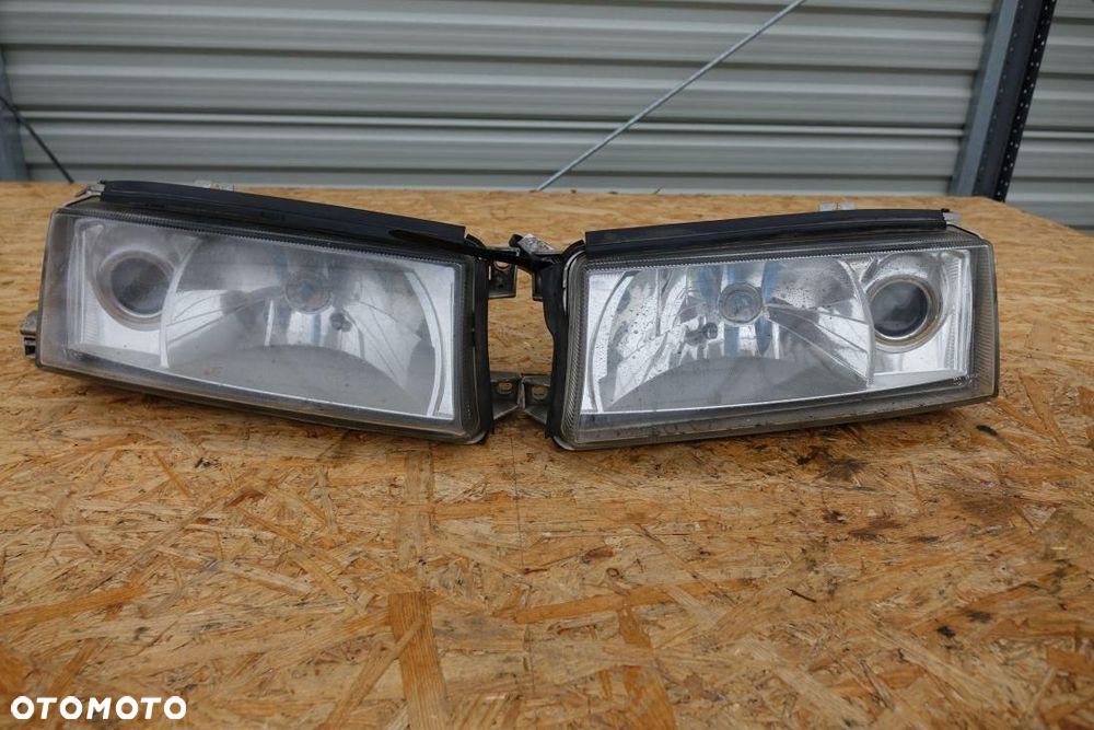 REFLEKTOR 2 LAMPY PRZÓD  LEWA PRAWA LAMPA SZKLANE SKODA OCTAVIA I LIFT - 2