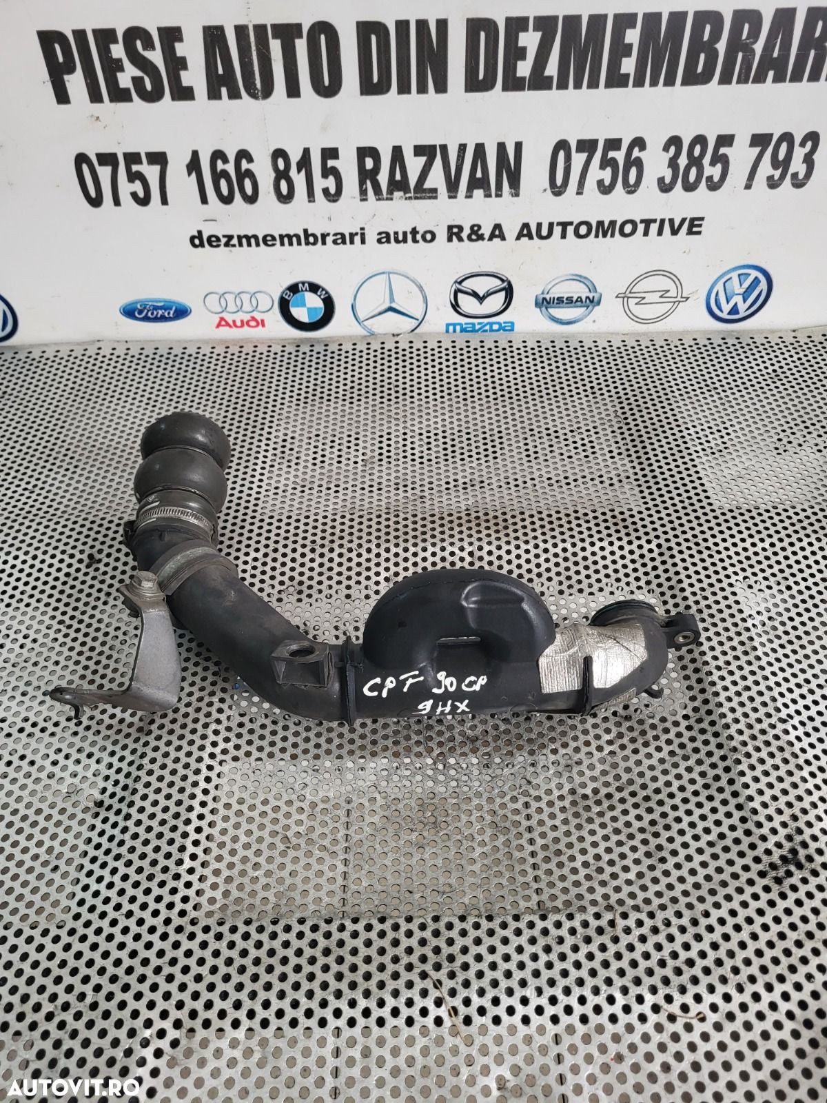 Furtun Tubulatura Admisie Citroen Peugeot Ford 1.6 Hdi Tdci 90 Cai Euro 4 Factura Si Garantie - Dez - 1