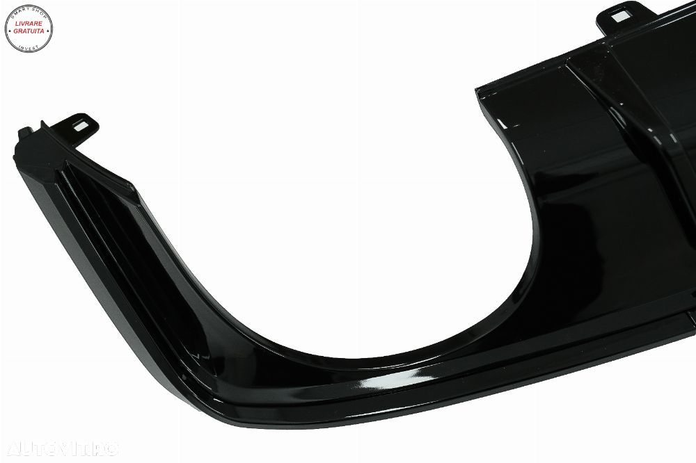 Difuzor Bara Spate si Ornamente Evacuare Audi A6 C8 4K Avant Sedan (2018-up) RS6 D- livrare gratuita - 11