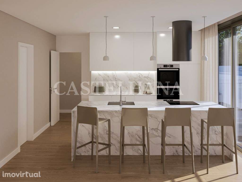 Moradia T4 com área exterior próximo à praia de Lavra - Grande imagem: 4/84