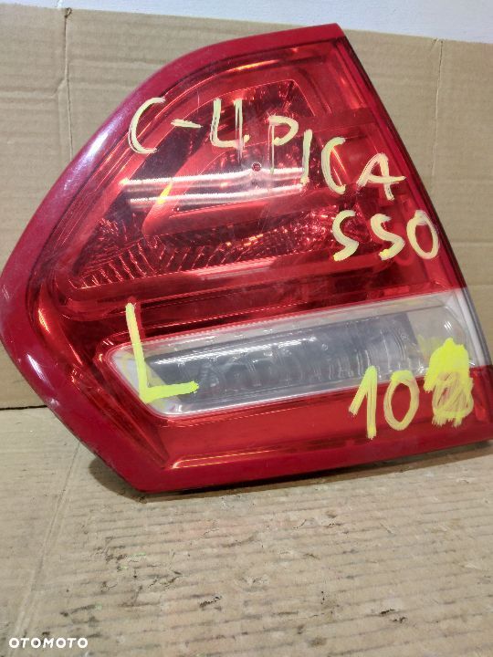 #LAMPA LEWY TYŁ CITROEN C4 PICASSO nr 9653547777 - 1
