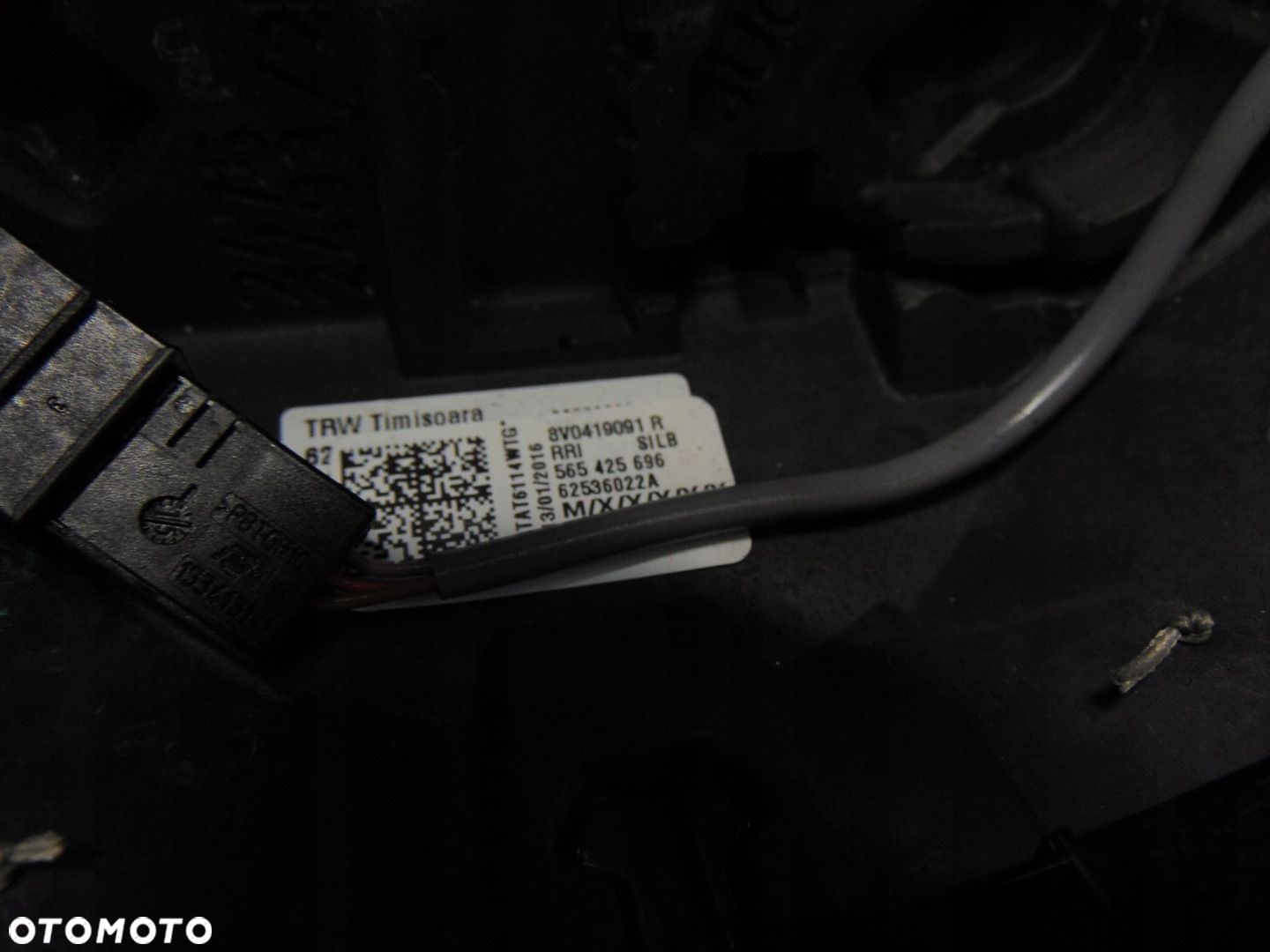 KIEROWNICA SKÓRZANA MULTI ŚCIĘTA 8V0419091 AUDI A3 8V S-LINE - 7