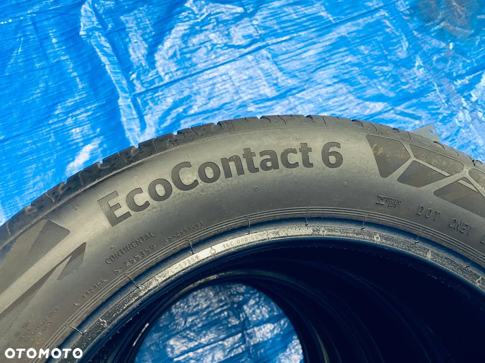 OPONA 17 OPONY LETNIE LATO KOMPLET OPON 4SZT CONTINENTAL ECOCONTACT 6  205/55R17 91V BIEŻNIK 5,3mm ROCZNIK 2021 - 8