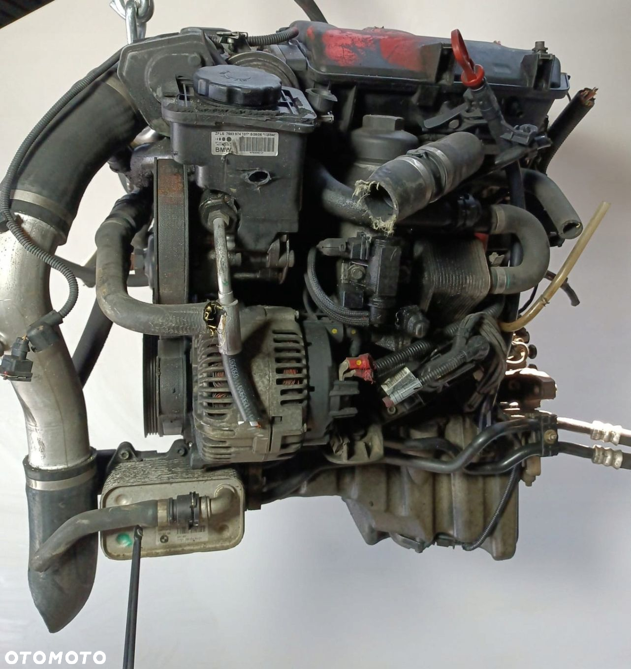 SILNIK KOMPLETNY BMW 5 E60 E61 2.0D, M47D20 - 7