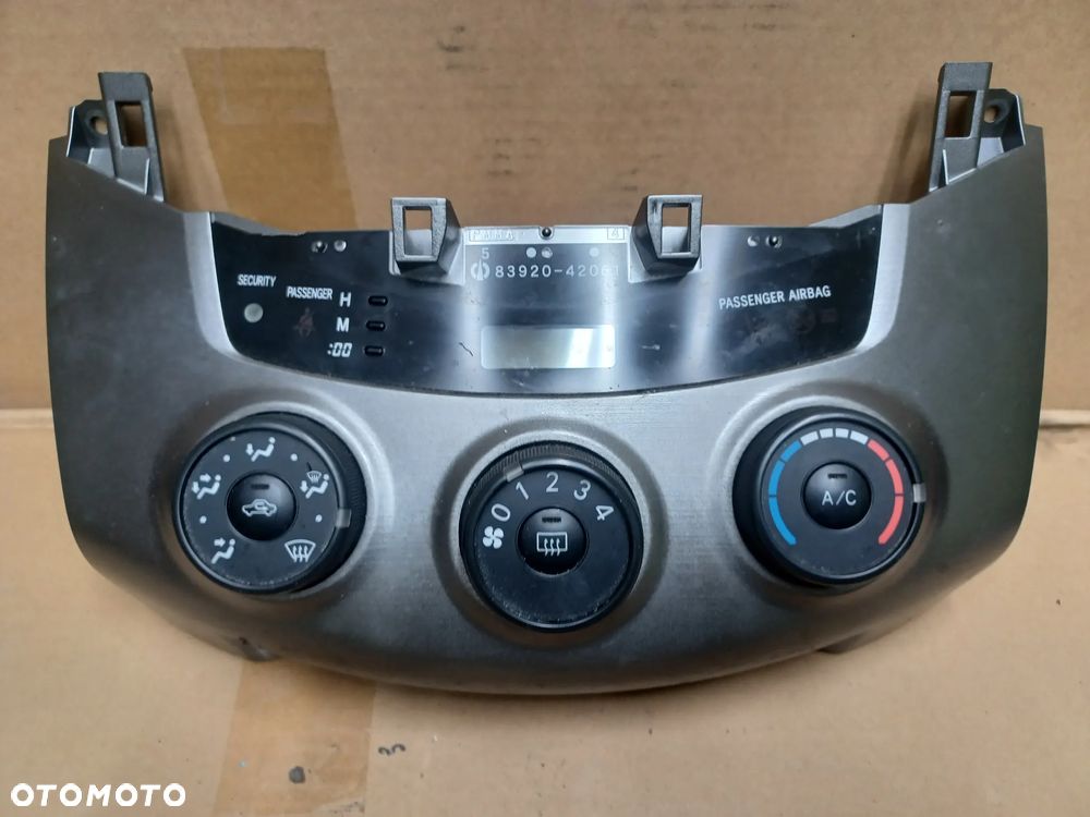 PANEL KLIMATYZACJI RAV4 III LIFT 4559442080 - 3